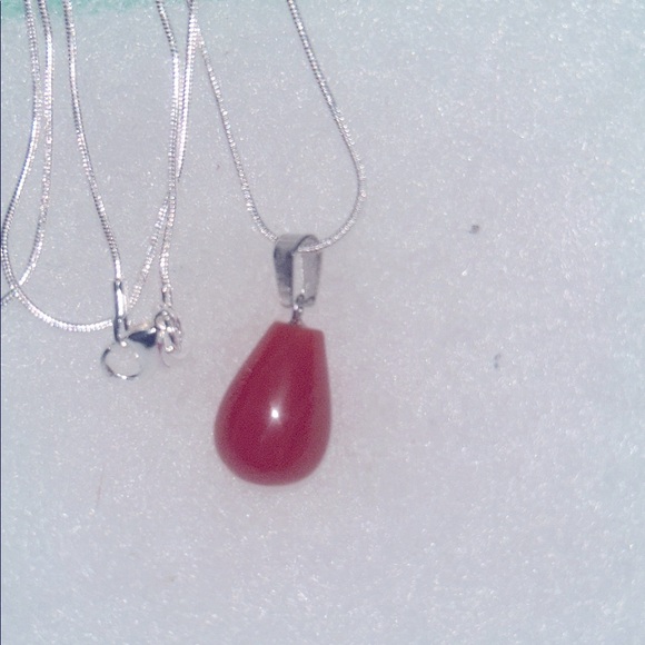 Hand Crafted Jewelry - Boho Carnelian Agate Sterling Silver 24” Necklace
